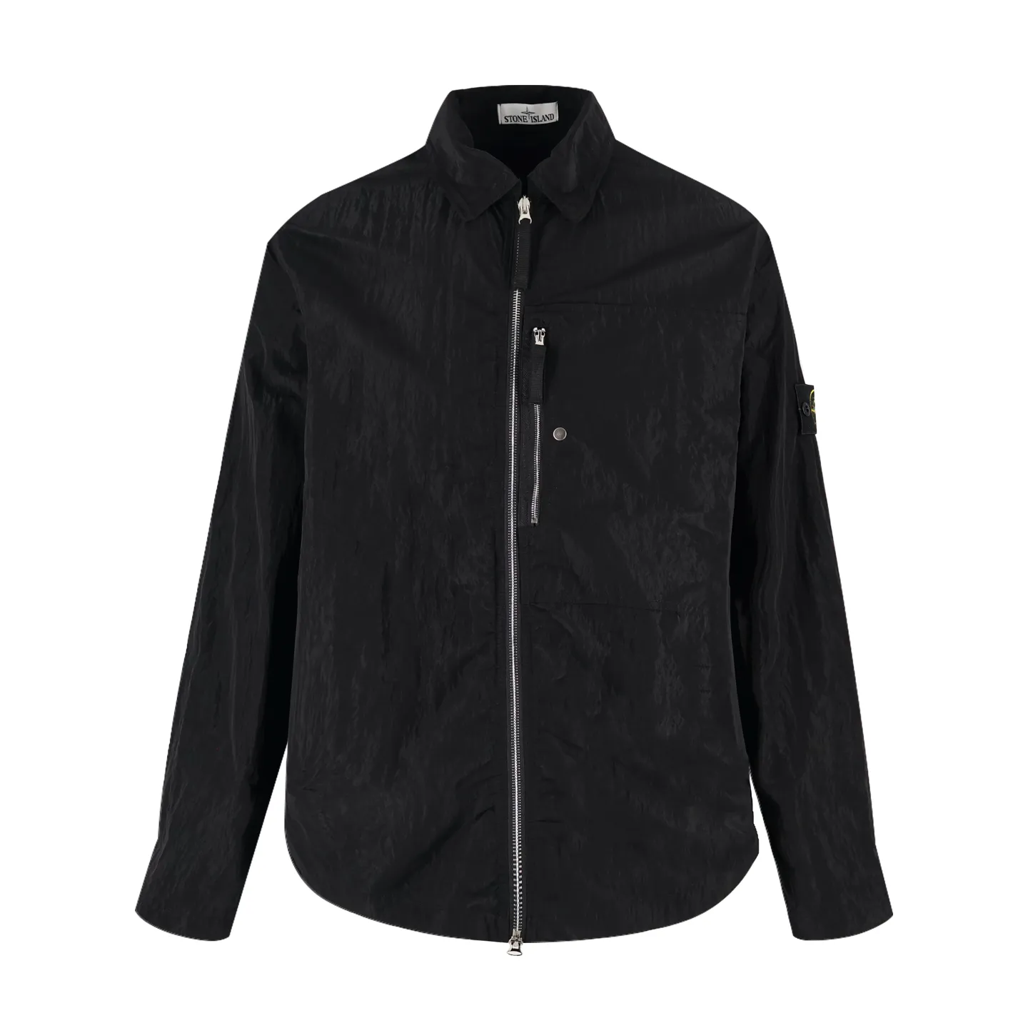 🅿️520 Exclusive supply] Stone Stone Island arm armband logo jacket is made of woven nylon fiber. It is extremely light, durable and wear-resistant. During the spinning process, the nylon fiber is steam-treated to obtain a texture comparable to organic fiber. Multiple work pockets are hand-sewn. A finished product is very time-consuming and labor-intensive. Just to pursue the most perfect texture. The classic logo square badge on the placket is quilted and thickened, windproof and warm. A full set of special buttons and hardware accessories, original YKK zippers, and waterproof fabric. Size:S.M.L.XL